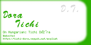 dora tichi business card